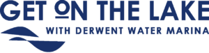 Derwentwater Marina logo - blue